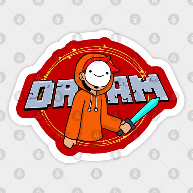 Dream with Diamond Sword Sticker by Sketchy